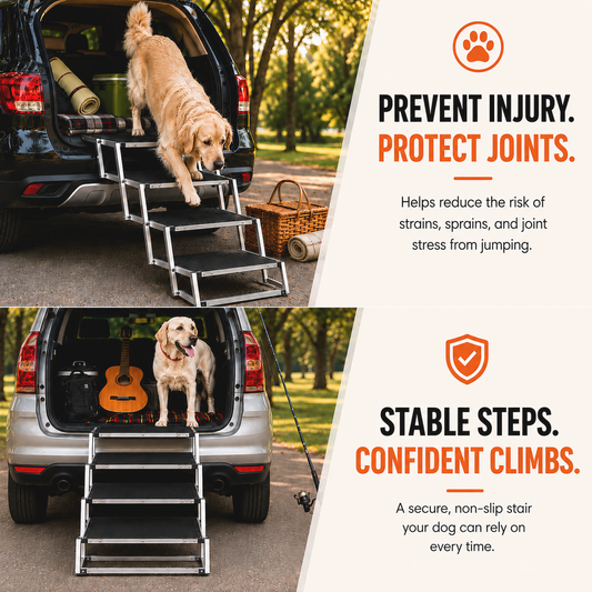 ThePupy™- JointGuard Aluminum Steps