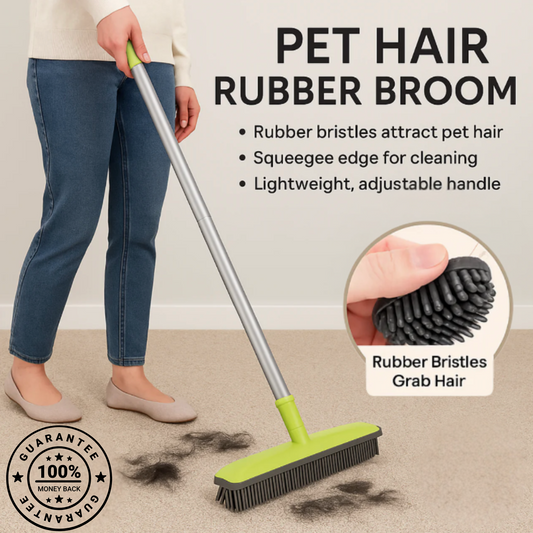 The Pupy™ Rubber Broom